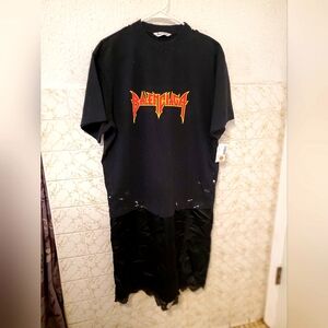Balenciaga Metal T-Shirt Dress